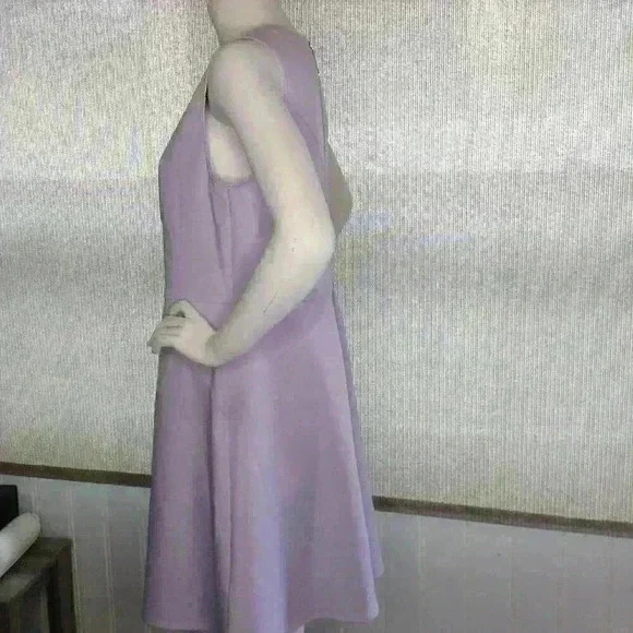 Ted Baker London Lilac 10-12 Classy Tea Party Easter Parade Back Zip Quiet Lux - Picture 2 of 5